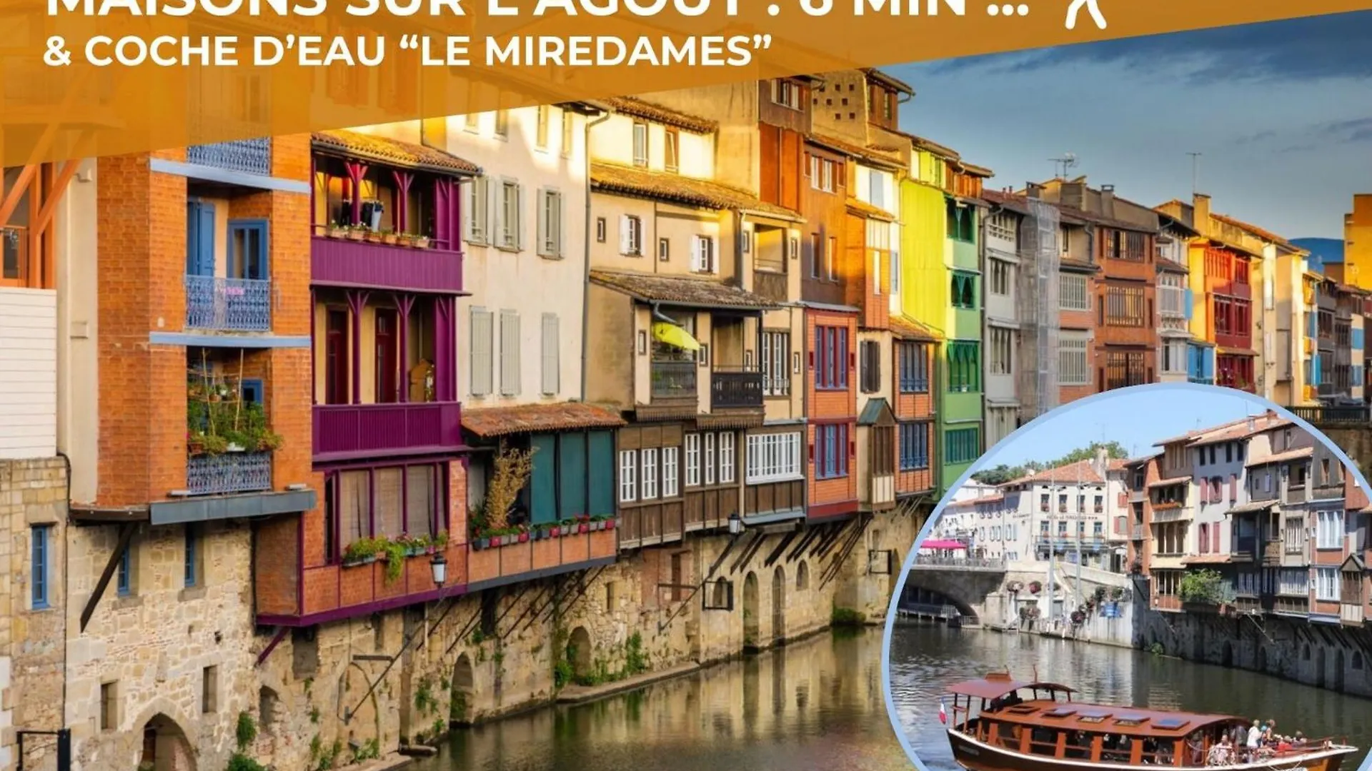 L'Eveche - T3 Spacieux & Traversant En Hypercentre Castres  0*, Castres (Tarn) France